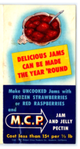 1953 MCP Mutual Citrus Products Jam Jelly Advertising Recipe Booklet Fly... - £11.64 GBP