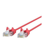 Belkin CE001B06-RED-S SLIM 6FT CAT6 RED UTP SNAGLESS PATCH CABLE BAG &amp; L... - €21,57 EUR