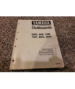 Yamaha Marine Outboards Service Manual 290294 - 50G, 60F, 70B, 75C, 80A,... - €17,94 EUR