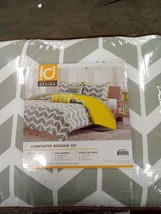 4pc Twin/Long Darcy Comforter Set Intelligent Design 687 JS - £38.11 GBP