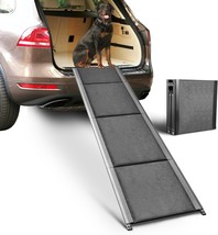 Dog Car Ramp For Large Dogs, Easy Clean Waterproof Dog Ramps With Non-Sl... - £48.20 GBP