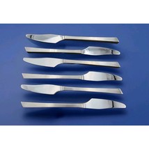 Stanley Roberts CARIF Stainless Flatware Dinner Knives 6 Pcs Set Made In... - $761.39 MXN