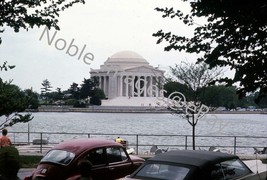 1969 Jefferson Memorial Airplane Behind It Washington DC Ektachrome 35mm Slide - £3.12 GBP