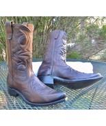 Vintage TEXAS Imperial USA Leather 10" Western BOOTS Pegd Soles- Classic... - €80,98 EUR