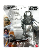 Hot Wheels Disney Character Cars 100 Star Wars Mandalorian Mattel 1:64 S... - $4.85