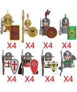 32PC Military Building Blocks Medieval Time Roman Action Soider Figures ... - $866.67 MXN