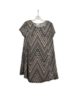 Women&#39;s Misia Short Dress Size Medium Chevron Tribal Geometric Tunic Cinch - £11.65 GBP