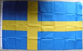 Sweden Swedish Polyester International Country Polyester Flag 3 X 5 Feet - £6.35 GBP