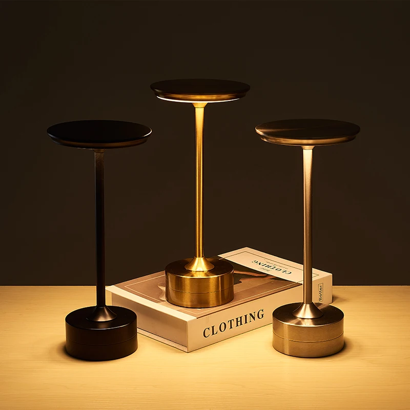Nordic Simple Retro Portable Touch USB Charging Table Lamp LED Desk  Light For - £29.66 GBP
