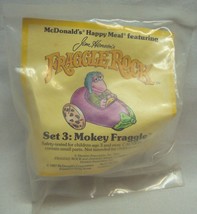 Vintage 1987 Henson Fraggle Rock Mokey Fraggle Eggplant Car 2&quot; Toy Mc Donalds New - £11.48 GBP