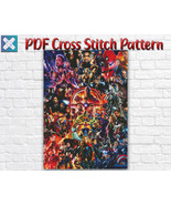 Avengers Cross Stitch Pattern / Marvel Cross Stitch Patterns / Hulk Cros... - $5.00