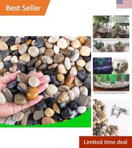 Pebbles for Plants 3 lb Natural Garden Decorative Stone Outdoor Aquarium... - $21.58