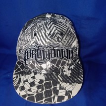 Throwdown White And Black Design Fitted - Size: SM/MD - $18.69