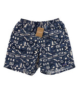 Patagonia Men&#39;s Size Large Shorts Baggies Hiking Navy Blue Tribal Aztec ... - $51.11 CAD