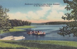 Norfork Lake AR Arkansas Ozarks Henderson&#39;s Landing, Car Ferry Postcard E08 - £2.29 GBP