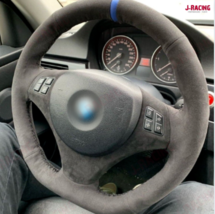 Diy Suede Steering Wheel Cover For Bmw M3 E90 E91 E92 E93 E87 E81 E82 E88 X1 M - £27.35 GBP