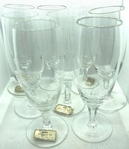 7 Elite Krystal Crystal 6&quot; Cordials Glasses Made in Italy - £13.41 GBP