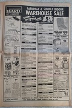 Vintage 1968 Montgomery Ward Department Store Full Page Newspaper Ad - Very Rare - £11.86 GBP