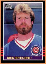 Chicago Cubs Rick Sutcliffe 1985 Donruss #433 nr mt  - £0.51 GBP