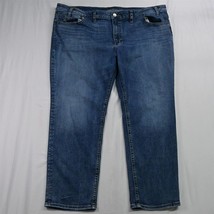 Silver 50 x 30 Grayson Straight Medium Wash Stretch Denim Jeans - $41.15