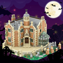 Modular Building Blocks Set for The Haunted Manor Architecture MOC Bricks Toys - £232.58 GBP
