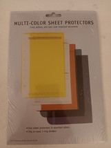 Franklin Covey Classic Size (5.5&quot; x 8.5&quot;) Multi Color Sheet Protectors 5... - $14.99