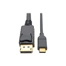 Tripp Lite USB C to DisplayPort 4K Adapter Cable Thunderbolt 3 Compatible, M/M,  - $46.96