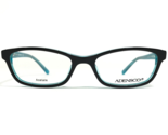 Adensco Eyeglasses Frames AMANDA DB5 Black Blue Cat Eye Full Rim 50-16-130 - £18.23 GBP