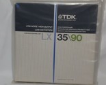 TDK Sound Recording Tape LX 35/90 Bm 555m (1800ft) -New Sealed In Box &amp; ... - $33.95