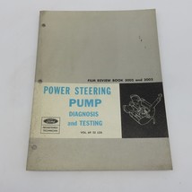 1968 Ford Service Training Handbook Power Steering Pump Diagnosis Film R... - £4.88 GBP