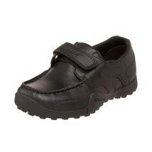 Geox J W.Snake Moc B - Smooth Leather, Boys&#39; Mocassins, Black (Black), 5... - $105.00