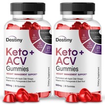 Destiny Keto ACV Gummies, Destiny Keto Maximum Strength Formula ACV (2 Pack) - $24.26