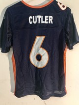 Reebok Women&#39;s NFL Jersey Denver Broncos Jay Cutler Navy Throwback sz L - £7.91 GBP