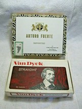 Vintage Collectible Van Dyck Cardboard &amp; Arturo Fuente Wood Cigar Boxes-Storage! - £17.98 GBP
