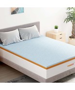 Full 3 Inch Cool Gel Copper Memory Foam Mattress Topper CertiPUR-US - $176.57 CAD