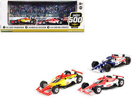 107th Indianapolis 500 2023 Podium Set of 3 IndyCars 1/64 Diecast Models... - $42.25