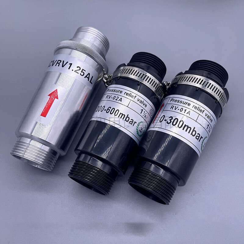 1PCS RV-01A 0-300mbar RV-02A 300-600mbar Blower Pressure Relief Valve - $33.76+