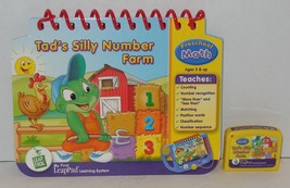 Leap Frog LeapPad Preschool Math Tads Silly Number Farm Book Cartridge - £11.57 GBP