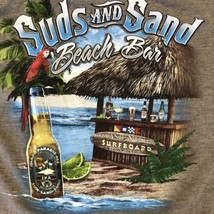 Men&#39;s T Shirt NEWPORT BLUE &quot;Suds and Sand Beach Bar&quot;  Island Beach Size M - £12.35 GBP