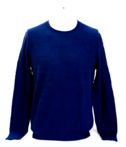 Polo Ralph Lauren Blue Cotton Linen Blend Crew Neck Sweater Men&#39;s S NWT - $124.73
