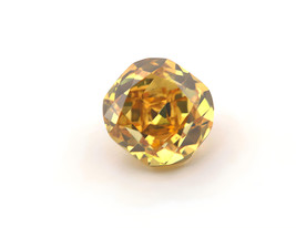 0.52ct Yellow Diamond - Natural Loose Fancy Deep Orange Yellow Color GIA VS2 - £1,680.14 GBP