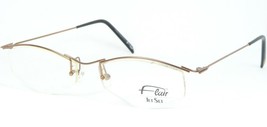 Flair Jet Set 686 676 Light Brown Tawny Eyeglasses Vintage Glasses 50-15-135mm - £91.31 GBP