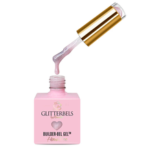 Glitterbels Hema Free Builder-Bel Gel - FROSTING, 0.5 Oz.