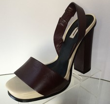 NEW CALVIN KLEIN Collection Platform Slingback Sandals (Size 37) - £79.64 GBP
