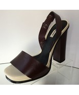 NEW CALVIN KLEIN Collection Platform Slingback Sandals (Size 37) - £78.65 GBP