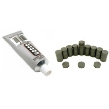 50 Round Magnets Arts &amp; Crafts 3/4&quot; E6000 3.7oz Industrial Strength Adhesive - $22.73