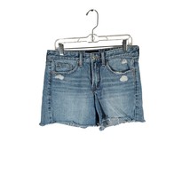 Lucky Brand Womens Denim Cut-Off Jean Shorts Size 6/28 &quot;Boyfriend Shorts&quot; - $431.27 MXN