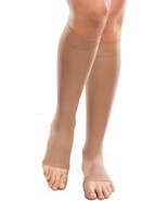 Therafirm Ease Opaque Open Toe, Knee Highs 20-30mmHg (Sand) Medium Short - $61.25 CAD