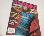 Sew Stylish Magazine Fall Sewing Fall 2013 Layered Lace Tote Geometric J... - £8.80 GBP