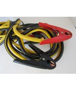 2 Gauge Heavy Duty Bumper Cables to Battery Jump Start Yellow Black - $52.63 CAD